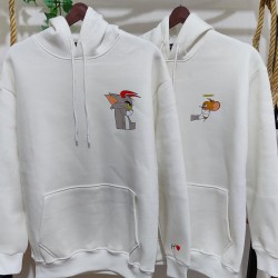 2 Adet Çizgifilm Tasarımlı Sweatshirt