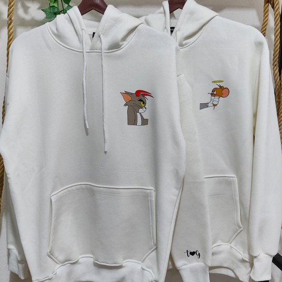 2 Adet Çizgifilm Tasarımlı Sweatshirt 2 Adet Çizgifilm Tasarımlı Sweatshirt