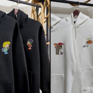 2 Adet Çizgifilm Tasarımlı Sweatshirt