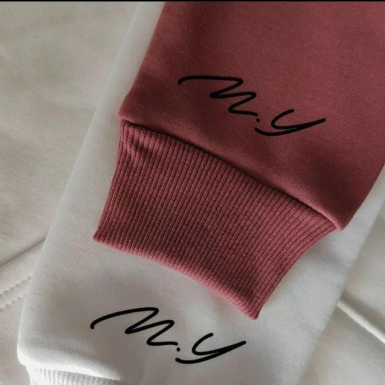 Sadece Kol Baskılı Sweatshirt Sadece Kol Baskılı Sweatshirt