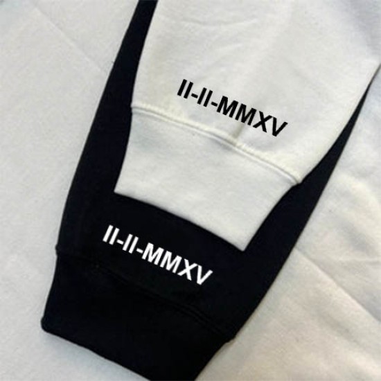 Sadece Kol Baskılı Sweatshirt Sadece Kol Baskılı Sweatshirt